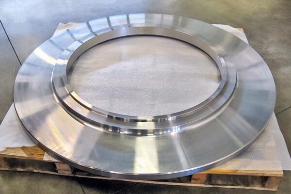 Flange turning work Ø 1700 mm
