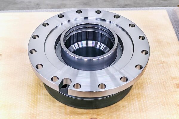 Cnc flange milling for gas pipelines