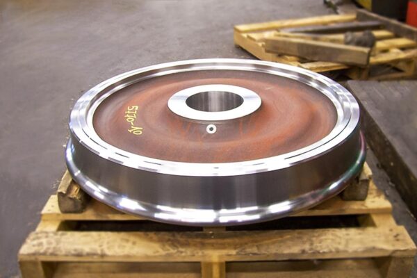 Railway wheel turning Ø 970mm